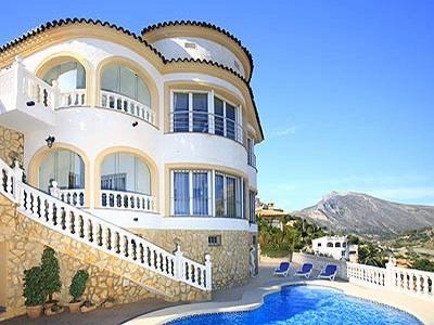 Villa con hermosas vistas sobre la bahía de Calpe, 220 mt2, 4 habitaciones