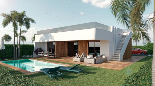 Magnífica villa de 3 dormitorios y 2 baños en una parcela de más de 240m2 en Condado Alhama Murcia., 89 mt2, 3 habitaciones