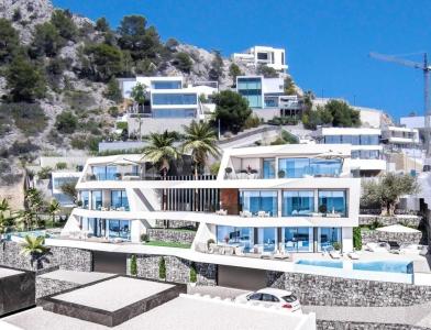 Impresionante villa nueva en venta en Altea con vistas panorámicas al mar GV3017A, 400 mt2, 4 habitaciones