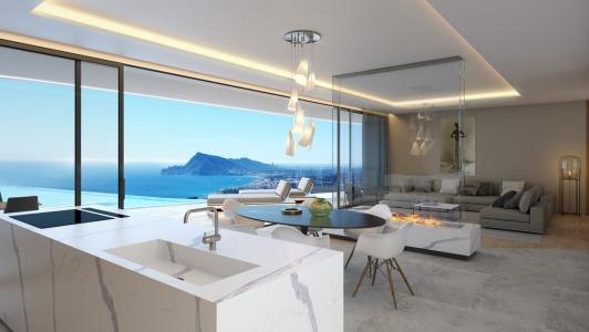 Proyecto en Altea Hills, todo de primera calidad con impresionantes vistas al mar Mediterráneo., 412 mt2, 4 habitaciones