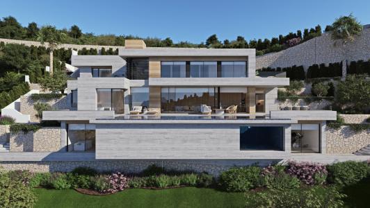 Villa de lujo estilo moderno con vistas al mar en Benissa (Alicante), 947 mt2, 4 habitaciones