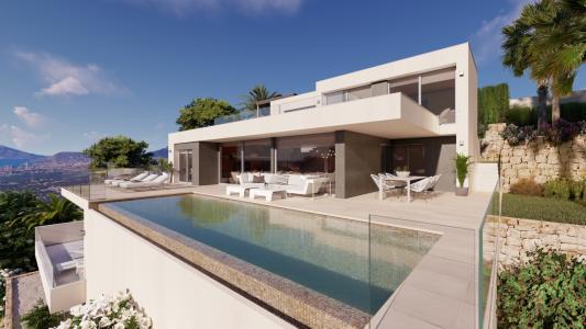 Villa de lujo de estilo moderno con vistas al mar en Benitachell (Alicante), 507 mt2, 3 habitaciones