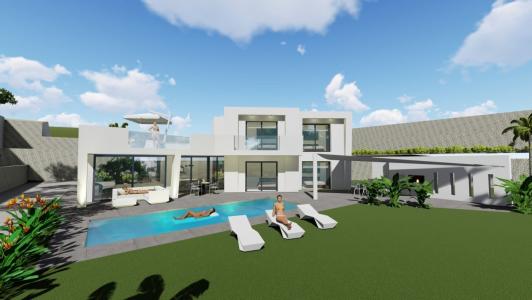 Preciosa villa de lujo de 4 dormitorios con piscina privada en Calpe, 306 mt2, 4 habitaciones