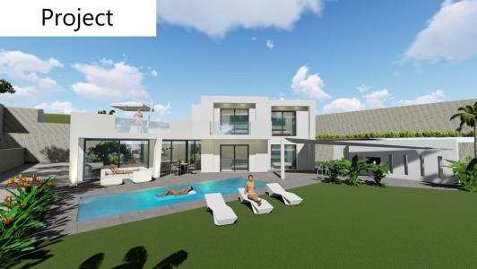 Preciosa villa de lujo de 4 dormitorios con piscina privada en Calpe, 306 mt2, 4 habitaciones