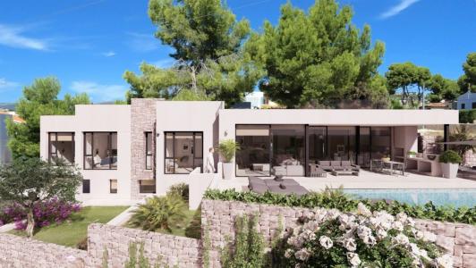 Moderna villa cerca de la playa en Calpe, 327 mt2, 4 habitaciones