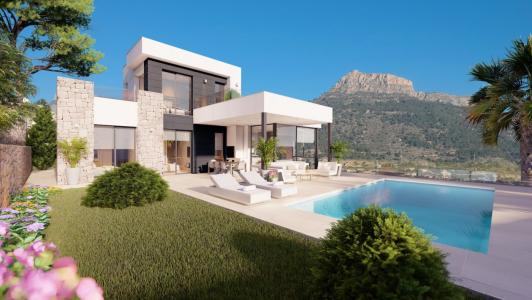Proyecto de villa moderna con vistas panorámicas al mar, Calpe, 552 mt2, 4 habitaciones