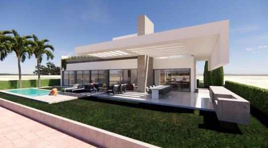 VILLA DE LUJO DE OBRA NUEVA EN UN COMPLEJO PRIVADO EN LA PROVINCIA DE MURCIA, 346 mt2, 3 habitaciones