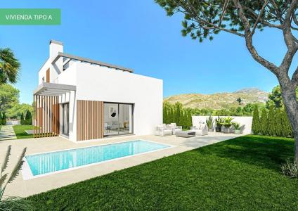 VILLAS DE OBRA NUEVA EN FINESTRAT, 203 mt2, 3 habitaciones