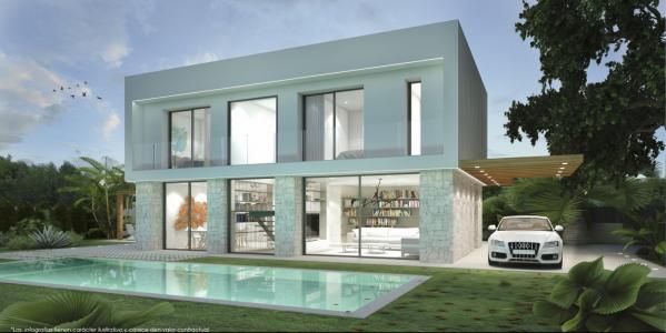 Villa nueva con piscina y cerca playa en Benisa, Alicante, 296 mt2, 4 habitaciones