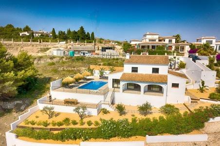 ▷Villa con Vistas al Mar y Piscina Privada en Moraira Costa Blanca Alicante, 164 mt2, 3 habitaciones