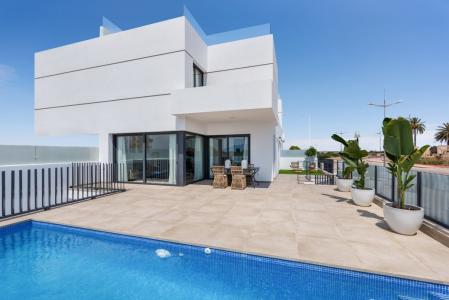 MARAVILLOSAS VILLAS DE OBRA NUEVA EN DOLORES, COSTA BLANCA, 116 mt2, 3 habitaciones