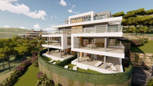 Nuevo apartamento orientado al sur con vistas panoramicas a valle natural in Selwo, Estepona, 121 mt2, 3 habitaciones