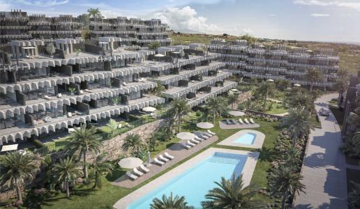 Bonito apartamento con grande terraza entre Estepona y Marbella, 121 mt2, 3 habitaciones