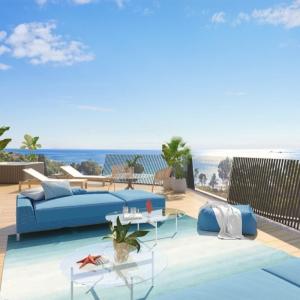 Apartamento de lujo con vistas al Mar en Villajoyosa Cala El Torres, 106 mt2, 2 habitaciones