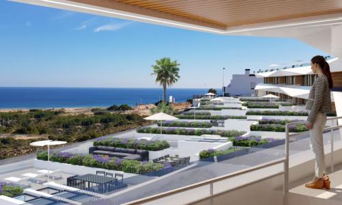 Apartamento de lujo con vistas al Mar en Gran Alacant, 99 mt2, 2 habitaciones