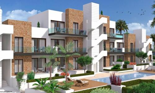 Residencial privado de apartamentos en Arenales del Sol, 89 mt2, 2 habitaciones