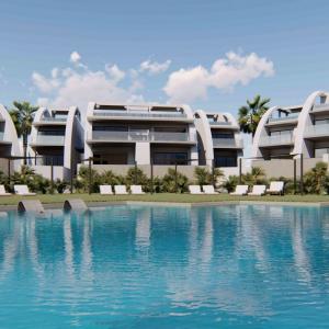 Lujosos apartamentos con piscina y solárium en Rojales., 80 mt2, 3 habitaciones