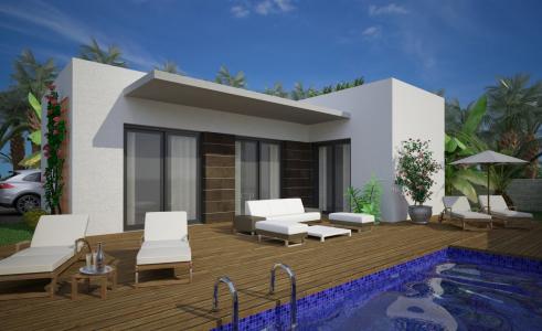 VILLAS MODERNAS DE OBRA NUEVA EN BENIJOFAR, 90 mt2, 2 habitaciones