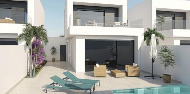 OBRA NUEVA RESIDENTAL DE VILLAS EN SAN PEDRO DEL PINATAR, 116 mt2, 3 habitaciones