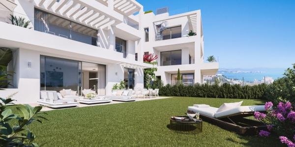 ESPECTACULAR  VIVIENDA OBRA NUEVA EN MIJAS CON VISTAS AL MAR, 109 mt2, 2 habitaciones