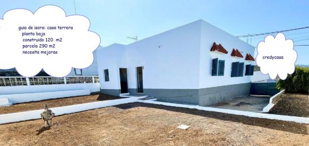 Guia de Isora. Casa terrera en terreno de 290 m2 con 3 habitaciones, 120 mt2, 3 habitaciones