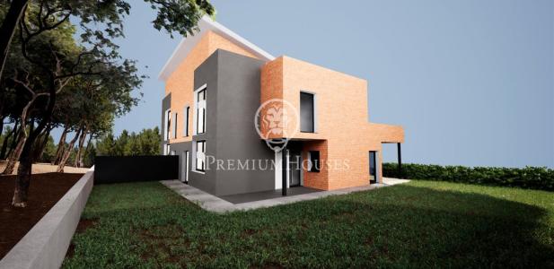 Casa en venta de obra nueva en Vallromanes – BCN, 307 mt2, 4 habitaciones