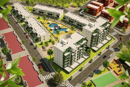 Nuevo residencial de viviendas en Mil Palmeras  a 700 metros de la playa, 80 mt2, 2 habitaciones