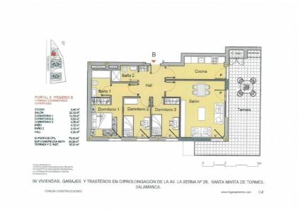 comenzamos a comercializar la tercera fase de las terrazas de la Fontana!, 88 mt2, 3 habitaciones