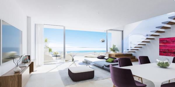 Apartamento de lujo de 2 dorm. 2 baños en reserva del Higuerón con espectaculares vistas al mar, 119 mt2, 2 habitaciones