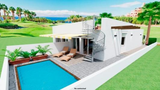 Villa en Los Alcazares con solarium cerca del mar!!, 74 mt2, 2 habitaciones