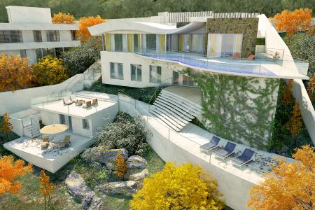 Espectacular villa de nueva construcción en Cas Catalá Nou., 550 mt2, 5 habitaciones