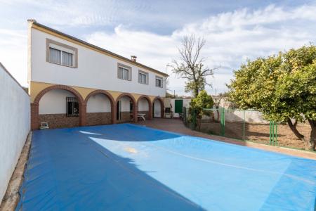 Dos casas en parcela de 724m con huerto y piscina, 400 mt2, 12 habitaciones