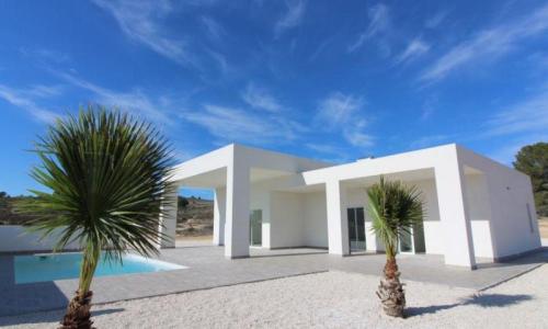 Fantástica villa de nueva construcción construida en una parcela de 10.000 m2 en Pinoso., 163 mt2, 3 habitaciones