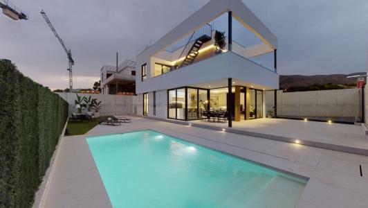 Nuevas villas con fantásticas terrazas solárium en Finestrat, 242 mt2, 3 habitaciones