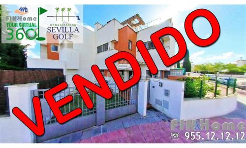 *** SOLD *** In Seville Golf, the exclusive urbanization where the REAL CLUB SEVILLA GOL, 157 mt2, 5 habitaciones