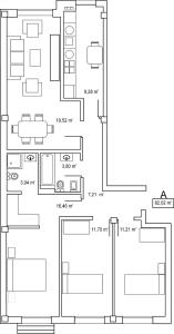 PROMOCIÓN DE PISOS EN ZONA ALTA, 80 mt2, 2 habitaciones