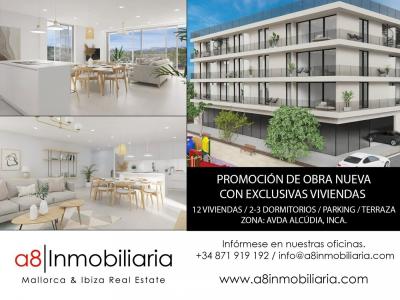 MODERNO ÁTICO DE OBRA NUEVA EN INCA CON PARKING, 2 DORMITORIOS, 72 mt2, 2 habitaciones