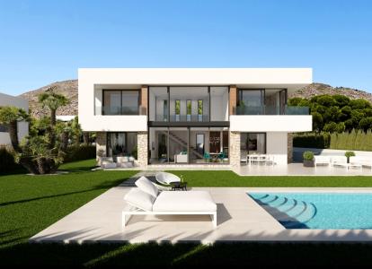 Nueva villa independiente con piscina propria y vistas al mar, 347 mt2, 3 habitaciones