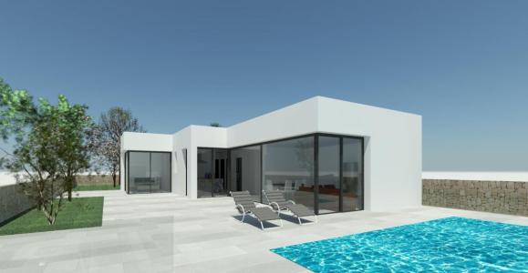 Villas de Moderno diseño en una Planta con maravillosas vistas al mar, 120 mt2, 3 habitaciones
