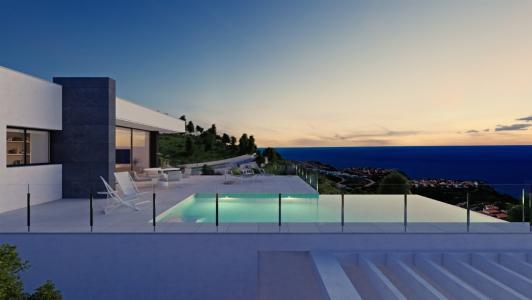 Villa de nueva construcción con preciosas vistas al mar en una ubicación privilegiada., 507 mt2, 4 habitaciones