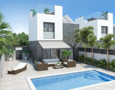 Villas obra nueva en Benijofar, 106 mt2, 3 habitaciones