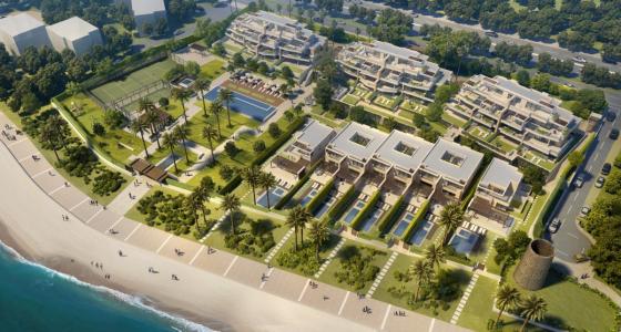 Espectacular bungalow de lujo con jardín de 426m en urbanización con acceso directo a la playa, 391 mt2, 5 habitaciones