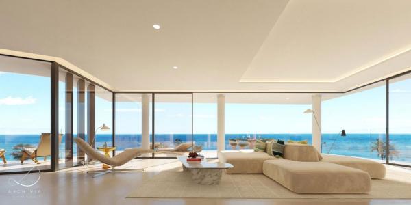 Espectacular duplex con piscina privada en primera línea de playa en Estepona, 302 mt2, 2 habitaciones