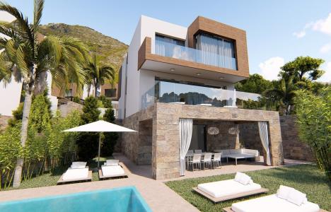 Villas de lujo de 4 dormitorios con vistas insuperables en Mijas desde 1.175.000€, 348 mt2, 4 habitaciones