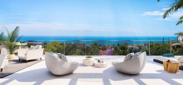 Ático de 2 dormitorios con espectacular terraza y vistas al mar desde 670.000€, 143 mt2, 2 habitaciones