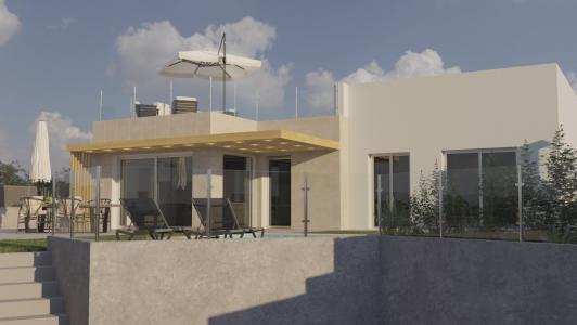 Moderna villa de nueva construcción con vistas al mar Mediterráneo en Polop, 100 mt2, 3 habitaciones