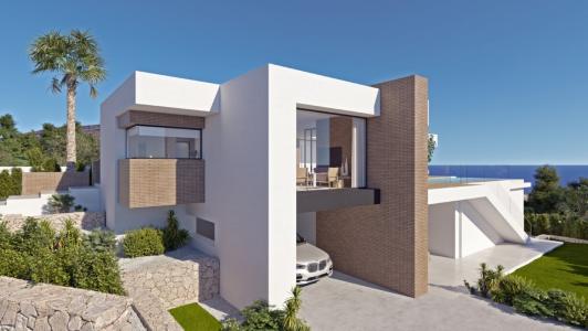 VILLA DE LUJO DE OBRA NUEVA EN CUMBRE DEL SOL, 615 mt2, 3 habitaciones