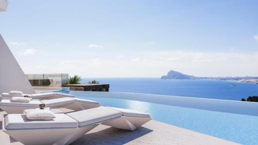 Nuevo proyecto de 4 villas de lujo de estilo moderno con vistas al mar y piscina privada., 550 mt2, 4 habitaciones