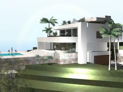 Proyecto Villa de Lujo de obra nueva en Moraira, 493 mt2, 3 habitaciones