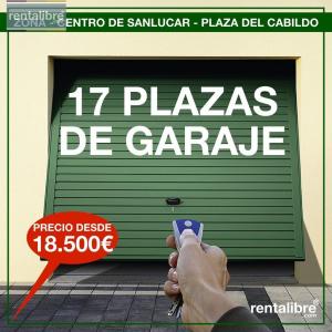 17 PLAZAS DE PARKING EN PLENO CENTRO DE SANLUCAR, 25 mt2